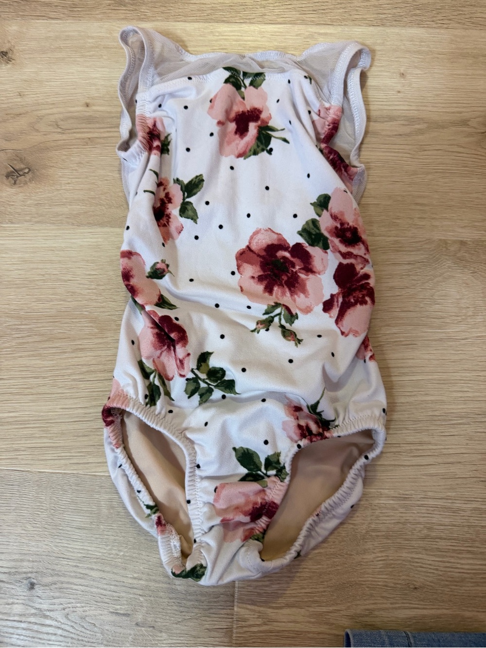 Girls Floral dance ballet leotard CS